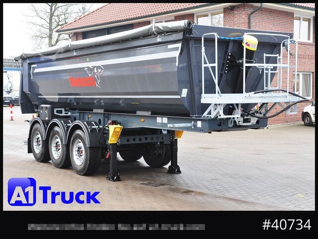 Kippers oplegger REISCH Steelpipe-R 25m³ NEU Stahl Lift SAF Hardox