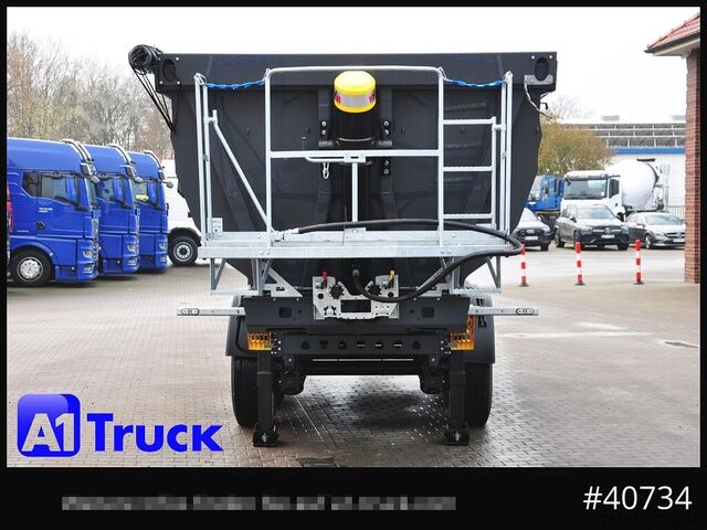 Kippers oplegger REISCH Steelpipe-R 25m³ NEU Stahl Lift SAF Hardox