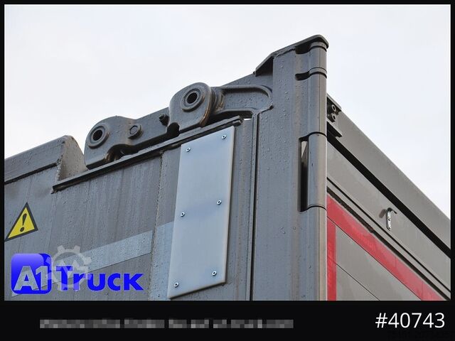 Kippers oplegger REISCH RHKS, Alu 50m³, NEU Kombitüren, Lift Alu, LED