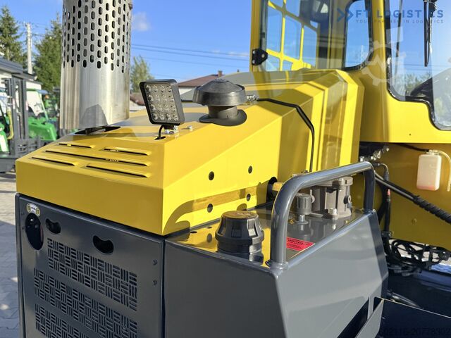 4-vejs gaffeltruck Combilift C5000XL GAS DUPLEX 6000MM FREE LIFT