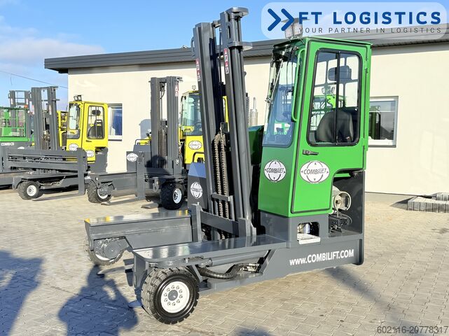 4-vejs gaffeltruck Combilift C5000L GAS DUPLEX 4100 POSITIONER CABIN