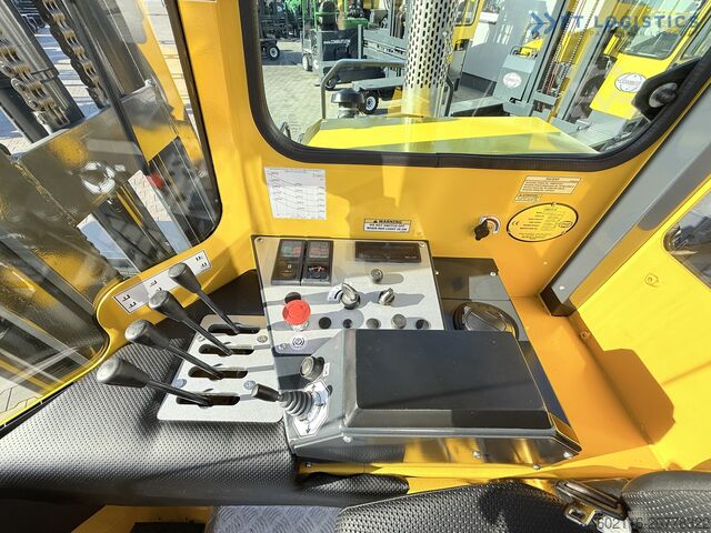 4-vejs gaffeltruck Combilift C5000XL GAS DUPLEX 6000MM POSITIONER