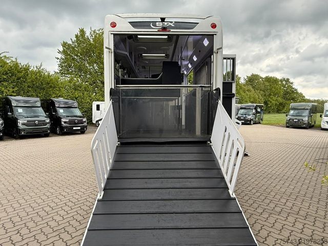 Samochód do przewozu bydła MERCEDES-BENZ ACTROS S  2640 STX  . POP-OUT,  6 Pferde