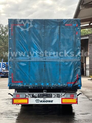 Semirremolque abierto con toldo KRONE SD Curtainsider/Rungen/Hubdach/Box/Liftachse