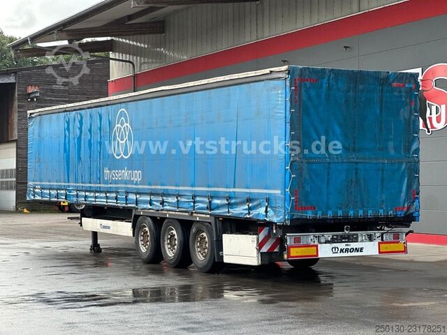 Semirremolque abierto con toldo KRONE SD Curtainsider/Rungen/Hubdach/Box/Liftachse
