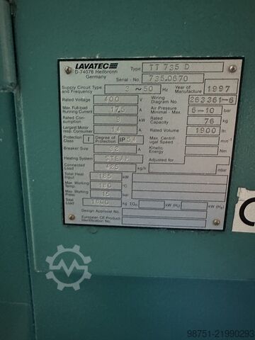 Lavatrice industriale Girbau Lavatec 