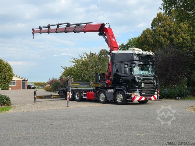 Scania R490 8x2 EURO6!! HIAB 85TM! AFSTANDSBEDIENING!!TOP!! DK1331 Scania R490 8x2 EURO6!! HIAB 85TM! AFSTANDSBEDIENING!!...