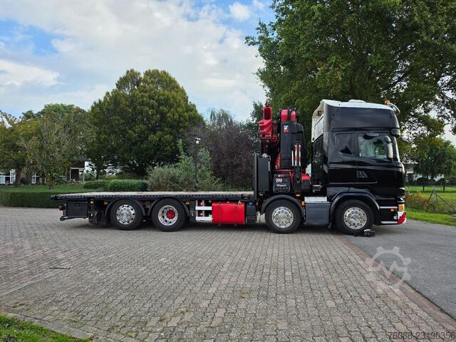 Scania R490 8x2 EURO6!! HIAB 85TM! AFSTANDSBEDIENING!!TOP!! DK1331 Scania R490 8x2 EURO6!! HIAB 85TM! AFSTANDSBEDIENING!!...