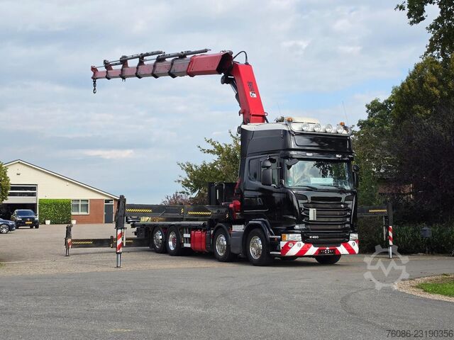 Scania R490 8x2 EURO6!! HIAB 85TM! AFSTANDSBEDIENING!!TOP!! DK1331 Scania R490 8x2 EURO6!! HIAB 85TM! AFSTANDSBEDIENING!!...