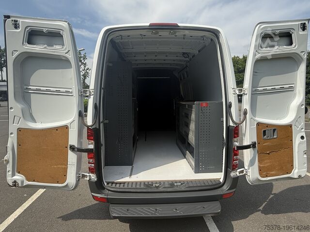 Fourgon haut Mercedes-Benz Sprinter 313CDI Kasten L2H2 Einbau+1.Han