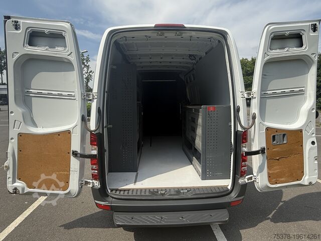 Fourgon haut + long Mercedes-Benz Sprinter 313CDI Kasten L2H2 Einbau+1.Han