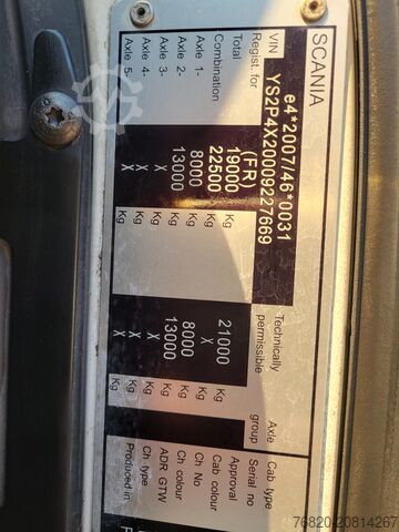 Popelářský vůz Scania P280