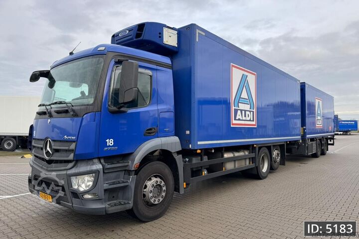 Gekoeld/bevroren transport Mercedes-Benz Antos 2736 Day Cab, Euro 6, + Schmitz / Durchla...