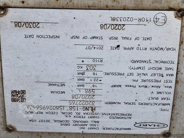 Standart-SZM Iveco S-WAY 460 LNG - 4x2 - Retarder - 2x tank