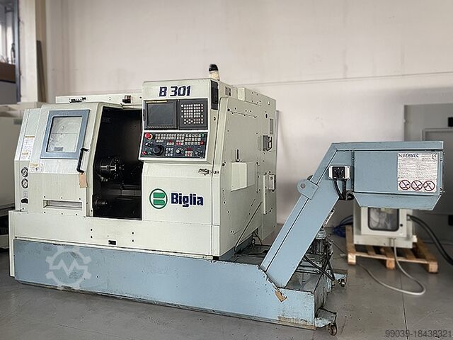 CNC LATHE Tornio CNC Biglia B301 Usato in Ottime Condizioni