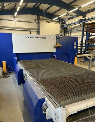 3D laser cutting machine MicroStep MSF 4001.20Ltk+T500 4kW IPG