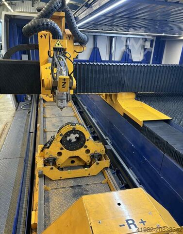 3D laser cutting machine MicroStep MSF 4001.20Ltk+T500 4kW IPG