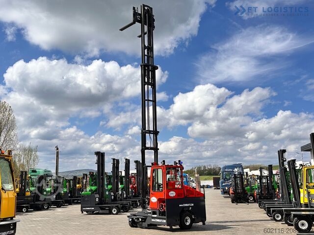 4-way forklift truck Combilift C4000 / GAS / TRIPLEX / 9300MM /LIKE NEW