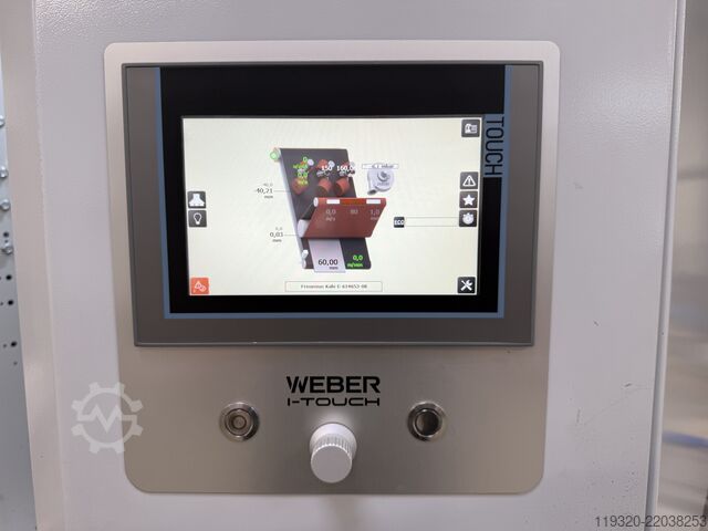 Plaatontbraammachine Hans Weber Maschinenfabrik GmbH Weber PT-1350 DR2
