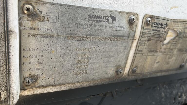 Schmitz Cargobull SPR 24 (EJES MERCEDES / FRENOS DE DISCO) EL25667 Schmitz Cargobull SPR 24 (MERCEDES AXLES / DISC / DISQUE)