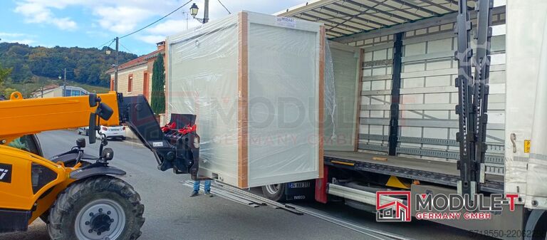 Koupelnový kontejner Umkleidecontainer / WC / Duschcontainer 3,00×2,40m