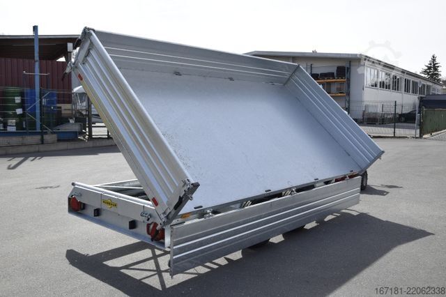 Dreiseitenkipper Anhänger HUMBAUR HTK 3500.37 Pro Steel