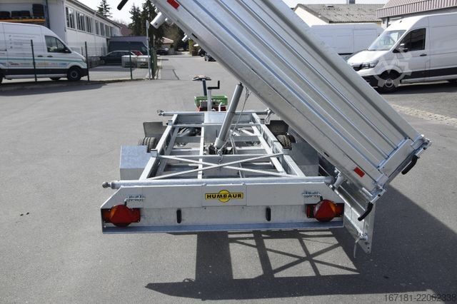 Dreiseitenkipper Anhänger HUMBAUR HTK 3500.37 Pro Steel