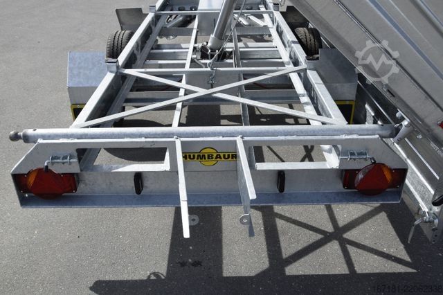 Dreiseitenkipper Anhänger HUMBAUR HTK 3500.37 Pro Steel