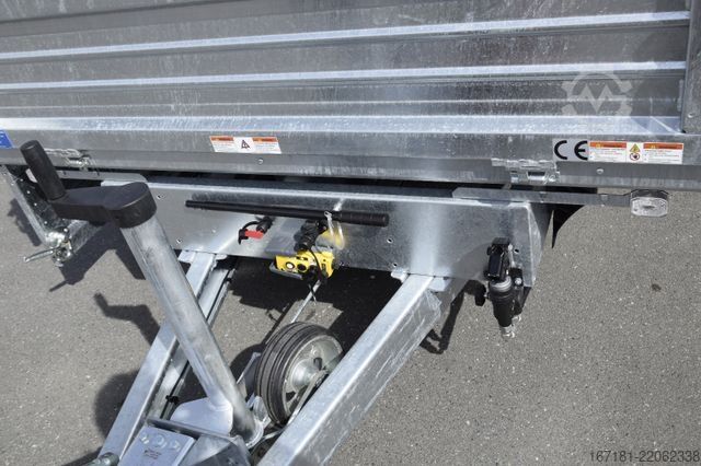 Dreiseitenkipper Anhänger HUMBAUR HTK 3500.37 Pro Steel