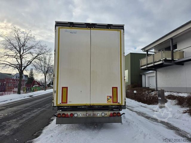 Auflieger mit Pritsche & Plane KRONE Joloda Mega Gardine, Lift, Hubdach