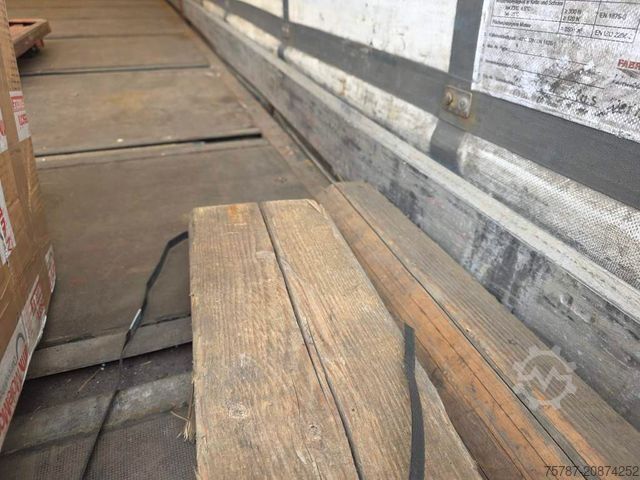 Auflieger mit Pritsche & Plane KRONE Joloda Mega Gardine, Lift, Hubdach