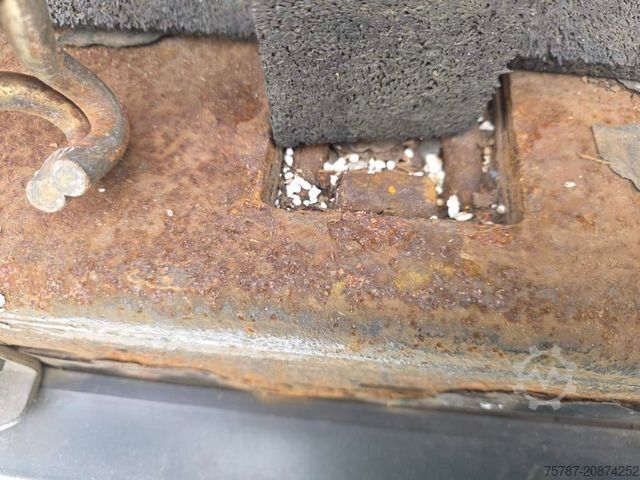 Auflieger mit Pritsche & Plane KRONE Joloda Mega Gardine, Lift, Hubdach