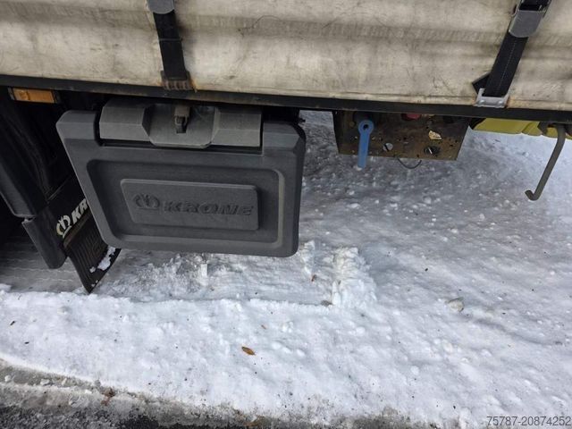 Auflieger mit Pritsche & Plane KRONE Joloda Mega Gardine, Lift, Hubdach