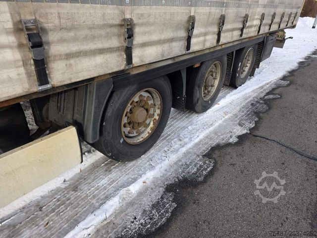 Auflieger mit Pritsche & Plane KRONE Joloda Mega Gardine, Lift, Hubdach