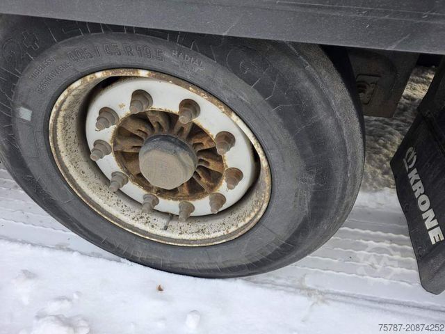 Auflieger mit Pritsche & Plane KRONE Joloda Mega Gardine, Lift, Hubdach