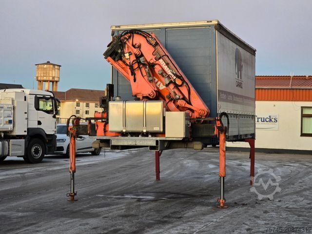 Yarı römork  GLEICH PR.+PL. * ATLAS AK 190.1 * 16.3M KRAN *