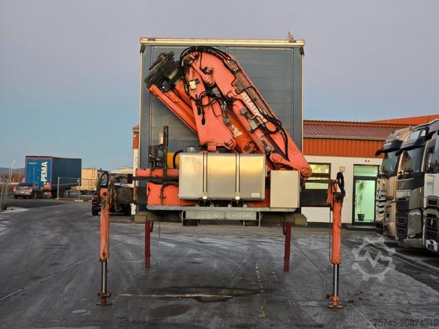 Yarı römork  GLEICH PR.+PL. * ATLAS AK 190.1 * 16.3M KRAN *