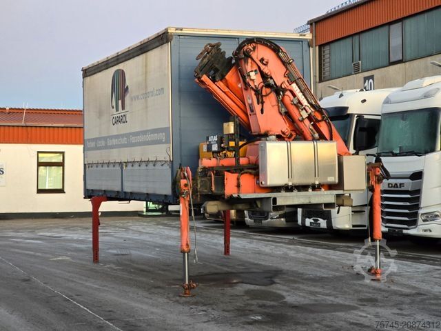 Yarı römork  GLEICH PR.+PL. * ATLAS AK 190.1 * 16.3M KRAN *