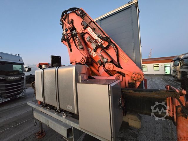 Yarı römork  GLEICH PR.+PL. * ATLAS AK 190.1 * 16.3M KRAN *