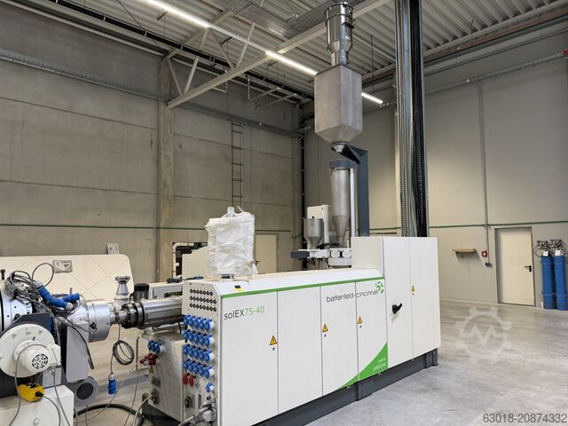 Fröccsöntőgép battenfeld-cincinnati HDPE PIPE EXTRUSION LINE