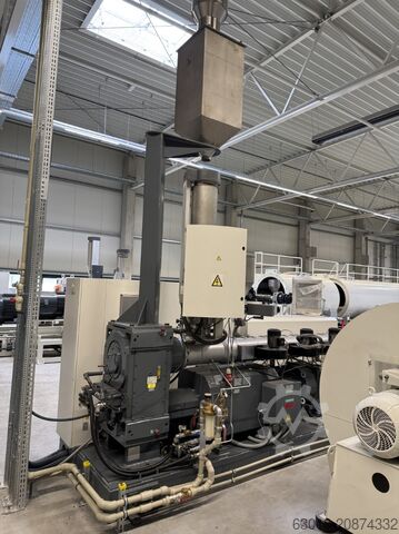 Fröccsöntőgép battenfeld-cincinnati HDPE PIPE EXTRUSION LINE