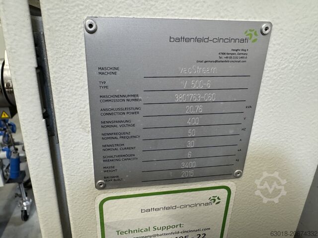 Fröccsöntőgép battenfeld-cincinnati HDPE PIPE EXTRUSION LINE