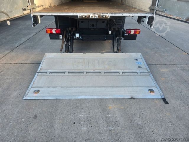 Plattewagen met zeil MERCEDES-BENZ ATEGO 818 * ACC * 1T LBW *