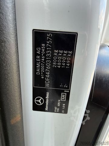 Duba panelată MERCEDES-BENZ Vito 111 LANG 6G KLIMA 3-SITZER TEMPOMAT EURO 6