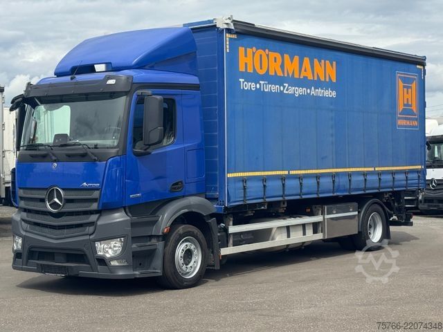 Kamion sa zamjenjivom nadogradnjom MERCEDES-BENZ ANTOS 1836 L / AHK / STAPLERHATERUNG / RS 5,8 m