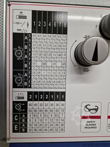 Torno de metal Rogi WM360AX1000