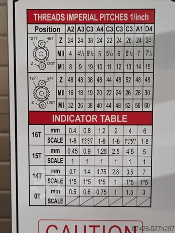Metalldrehmaschine Rogi WL360X1000