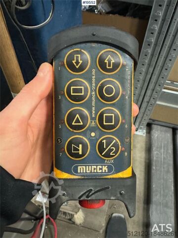 Hoisting device  Munck Overhead Crane – 2.5 Ton / 18 m Span / Remot