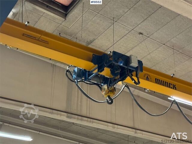 Hoisting device  Munck Overhead Crane – 2.5 Ton / 18 m Span / Remot