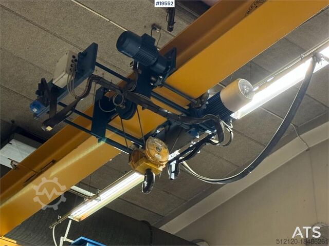 Hoisting device  Munck Overhead Crane – 2.5 Ton / 18 m Span / Remot